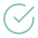 Check mark icon.