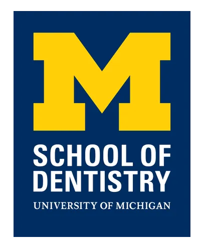 School of dentistry University of Michigan logo.